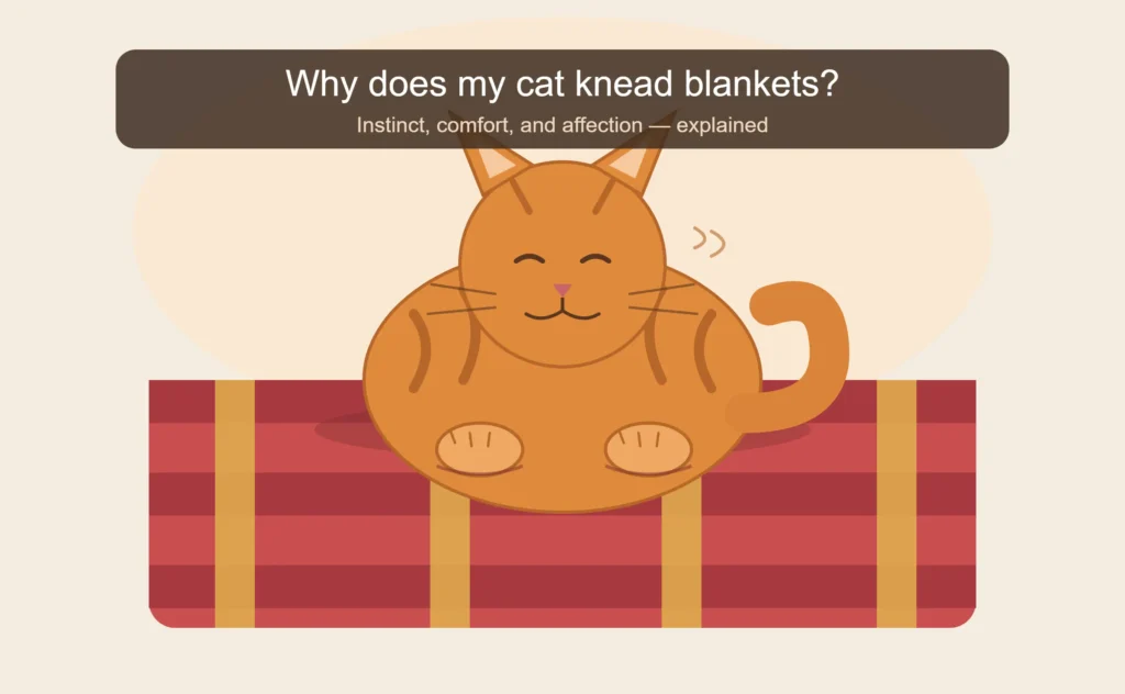 Why Does My Cat Knead Blankets? The Real Reasons Behind This Cozy Cat Habit