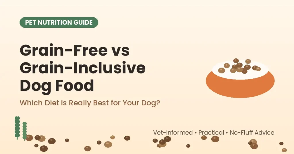 Grain-Free vs Grain-Inclusive Dog Food: What Every Owner Should Know