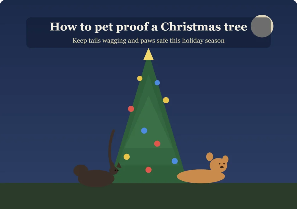 How to Pet Proof a Christmas Tree: A Complete Guide for Dog and Cat Owners