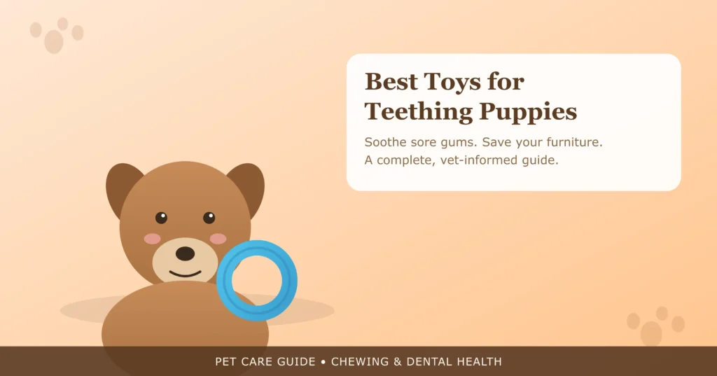 The Best Toys for Teething Puppies (And Why the Right Ones Matter)